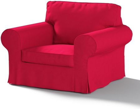 Dekoria Pokrowiec na fotel Ektorp czerwony 103×82×73 cm Etna