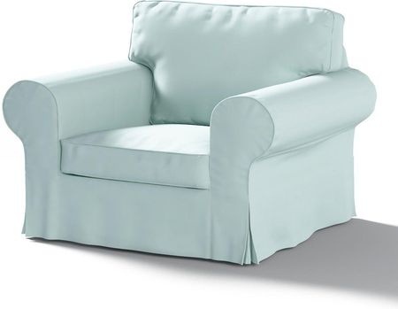 Dekoria Pokrowiec na fotel Ektorp pastelowy błękit 103×82×73 cm Cotton Panama