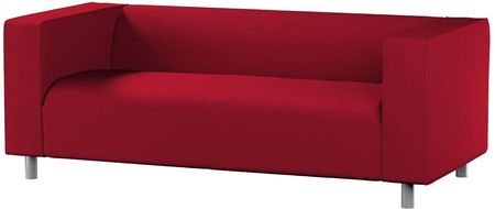 Dekoria Pokrowiec na sofę Klippan 2 osobową czerwony 177×88×66 cm Etna