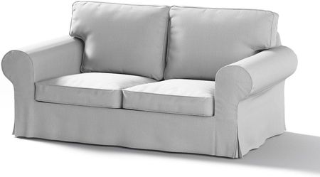 Dekoria Pokrowiec na sofę Ektorp 2 osobową rozkładaną model do 2012 szary szenil 195×90×73 cm Chenille