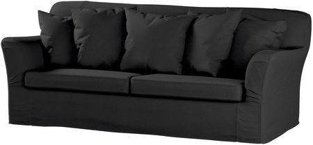Dekoria Pokrowiec na sofę Tomelilla 3 osobową rozkładaną czarny 197×95×75 cm Etna