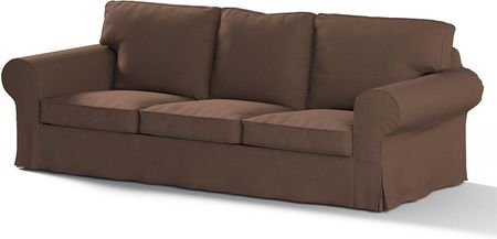 Dekoria Pokrowiec na sofę Ektorp 3 osobową rozkładaną brązowy 218×88×88 cm Etna