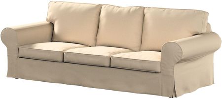 Dekoria Pokrowiec na sofę Ektorp 3 osobową rozkładaną kremowo beżowy 218×88×88 cm Living