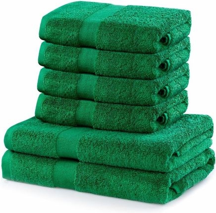 Decoking Zestaw Ręczników Marina Zielony 4 Szt. 50x100 Cm 2 Szt. 70x140 Cm