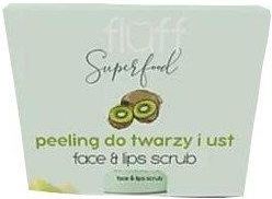 Fluff Superfood Face & Lips Scrub Peeling Do Twarzy I Ust Kiwi 80 g