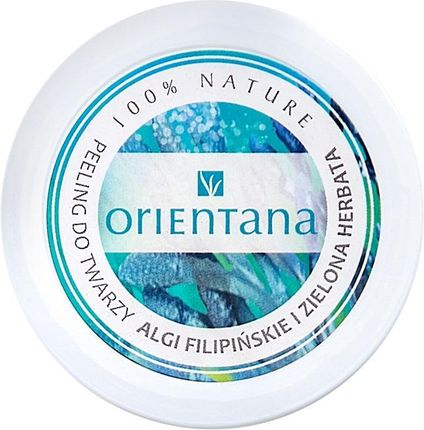 Orientana &#379;Elowy Algi Filipińskie &Amp; Zielona Herbata Peeling Do Twarzy 50 g