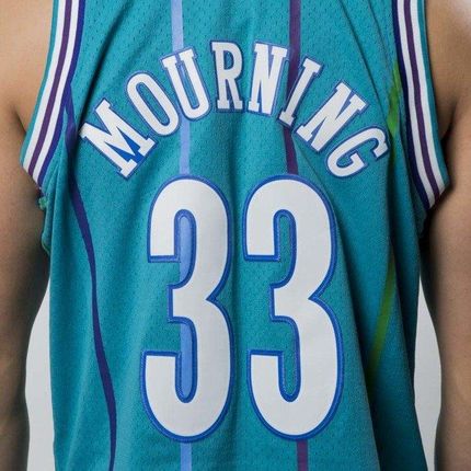 Mitchell & Ness tank top Charlotte Hornets #33 Alonzo Mourning