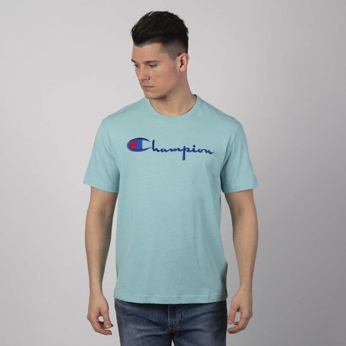 champion turquoise t shirt