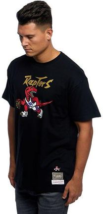 Mitchell & Ness T-shirt Toronto Raptors Gold Dribble Tee black