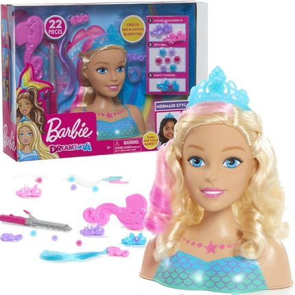 Just Play Barbie Dreamtopia Głowa Do Stylizacji