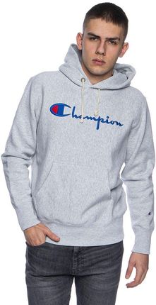 Bluza Champion Sweatshirt Reverse Weave Hoodie szary melan szary Ceny i opinie Ceneo.pl