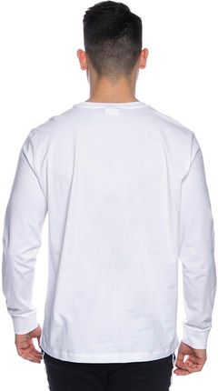 Koszulka Longsleeve Kappa Grandalf biała - biały - Ceny i opinie T-shirty i koszulki męskie NABN