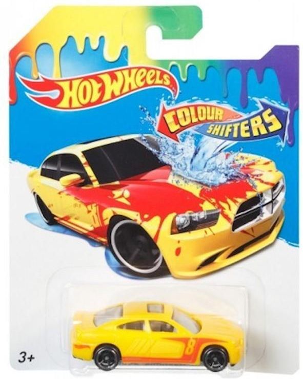 Hot Wheels Samochodzik Zmieniający Kolor Color Shifters Dodge Charger ...