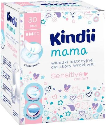 Harper Hygienics Cleanic Kindii Mama Sensitive Wkładki Laktacyjne 30szt