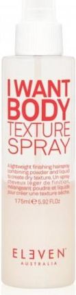 Eleven Australia I Want Body Texture Spray Puder Dodający Objętości W Sprayu 175Ml