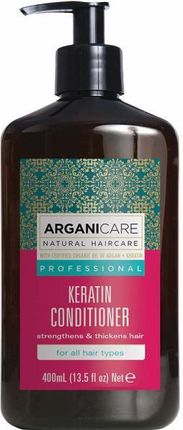 Arganicare Keratynowa Odżywka Do Wszystkich Rodzajów Włosów Keratin Conditioner 400 ml