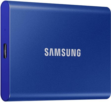 SAMSUNG サムスン Portable SSD T7 1TB Dysk zewnętrzny Samsung T7 1TB Niebieski (MU-PC1T0H/WW) - Opinie i