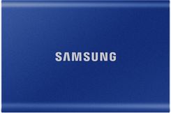 Samsung T7 1TB Niebieski (MU-PC1T0H/WW) - Dyski zewnętrzne