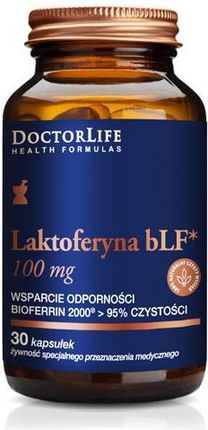 Doctor Life Lactoferyna bLF 100 mg - 30 kaps.