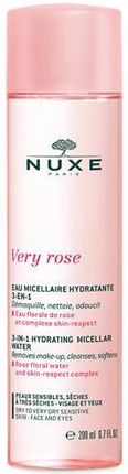 Nuxe Very Rose Nawilżająca woda micelarna 3 - w - 1  - 200 ml