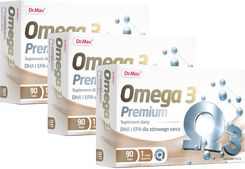 Dr.Max Omega 3 Premium 3 x 90 kaps - Opinie i ceny na Ceneo.pl