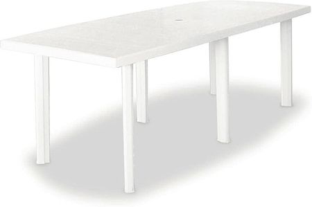 Elior Praktyczny stół ogrodowy Imelda 3X - biały