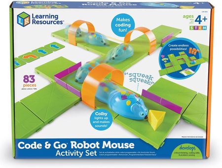 Learning Resources Code&Go Robot Mouse Labirynt Z Myszką Do Zaprogramowania Ler2831