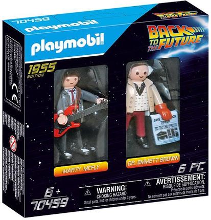 Playmobil 70459 Powrót Do Przyszłości Dwupak Figurek Marty Mcfly I Dr. Emmet Brown