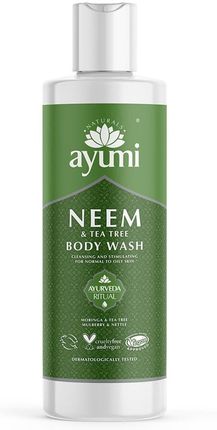 Ayumi Neem Tea Tree Body Wash Stymulujący Płyn Do Ciała 250Ml