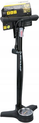 Dunlop 170497 Pompka rowerowa podłogowa z manometrem i adapterami 