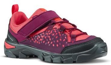 Quechua Buty Turystyczne Mh120 Low Dla Dzieci Purpurowy