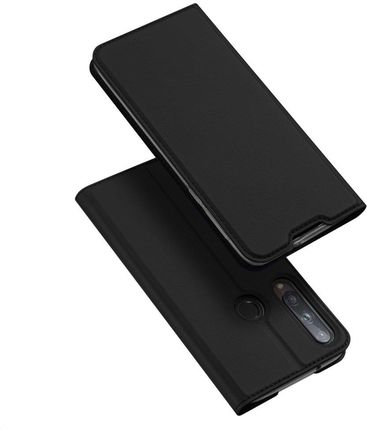 DUX DUCIS Skin Pro kabura etui z klapką Huawei P40 Lite E czarny 