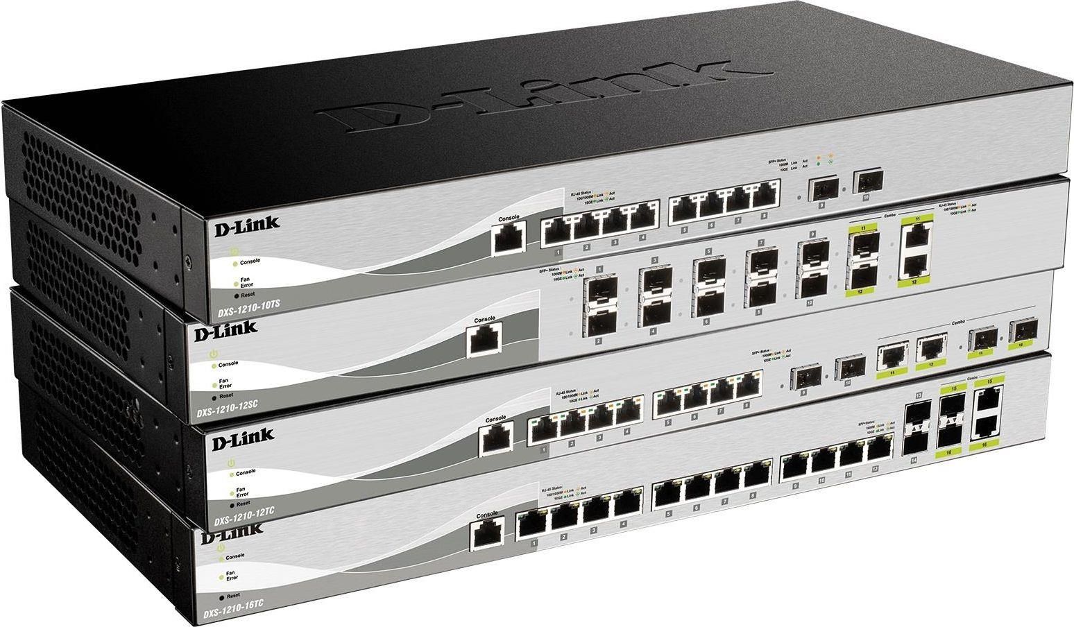 фото Комутатор керований D-Link DDXS-1210-12SC