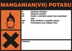 Zdjęcie Znak: Manganian (Vii) Potasu - Kunów