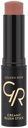 Golden Rose Creamy Blush Stick Kremowy róż do policzków w sztyfcie 107