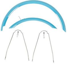 Zdjęcie BTWIN Błotniki rowerowe 16" para NIEBIESKI - Bydgoszcz