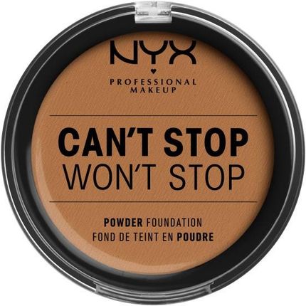 Nyx Professional Makeup Can'T Sto Won'T Stop Powder Foundation Podkład W Pudrze Warm Honey 10,7 g