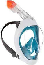 SUBEA Maska powierzchniowa do snorkelingu Easybreath 500 TURKUSOWY