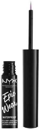 NYX Professional Makeup Epic Wear Waterproof Liquid Eye & Body Liner 06 Lilac 3,5 ml