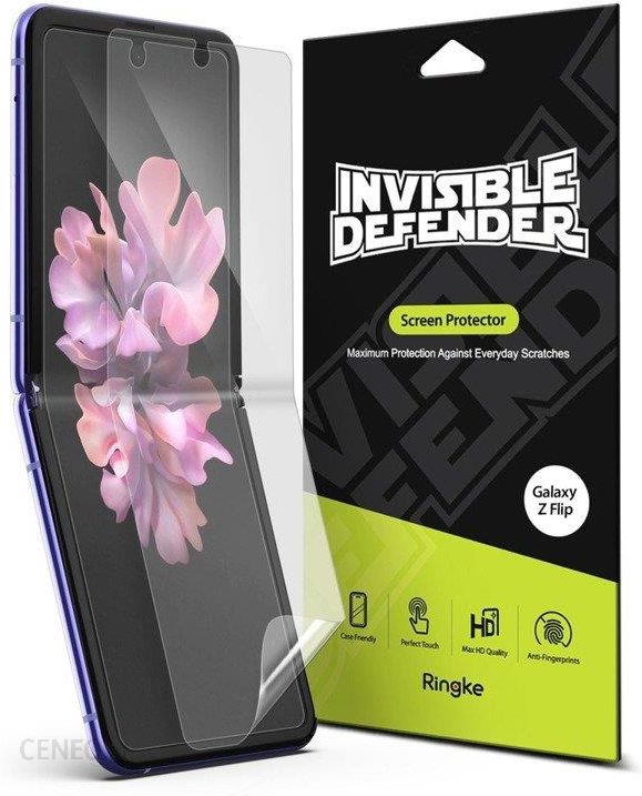 Ringke Invisible Defender 2x Folia Ochronna Na Caly Ekran I Boki Telefonu Tpu Samsung Galaxy Z Flip Case Friendly Idsg0009 Opinie I Ceny Na Ceneo Pl