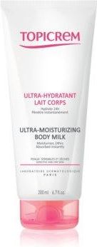 Topicrem Uh Body Ultra Moisturizing Body Milk Głęboko Nawilżające Mleczko Do Ciała Dla Skóry Suchej I Wrażliwej 200 ml