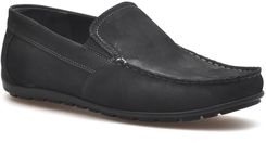 Zdjęcie Mokasyny Pan 1420 Czarne nubuk - Jedwabne