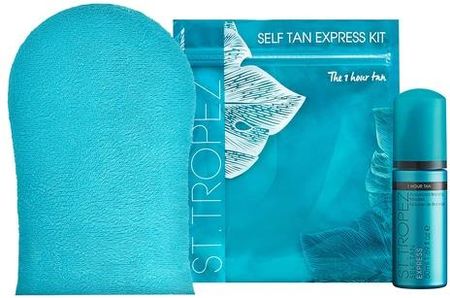 St Tropez Mini Kit Self Tan Express Zestaw Self Tan Eexpress Mini Kit Pianka 50Ml + Rękawica