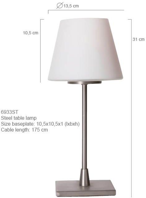 Lampa Steinhauer B V Ancilla Stal (6933St) - Opinie i