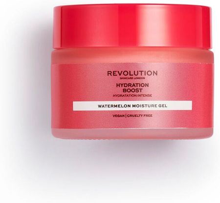 Krem Revolution Skincare Hydration Boost Gel z Ekstraktem z Arbuza na dzień i noc 50ml