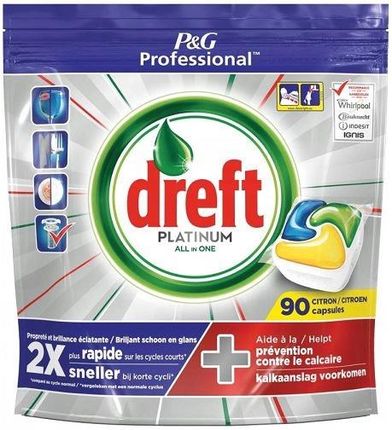 Dreft Platinum Lemon 90szt