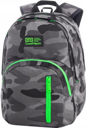Coolpack Discovery Plecak Szkolny Camo Green Neon 77615CP
