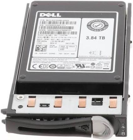 thumbnail image 2 of DELL JR1HP 3.84TB 2.5" 12G SAS RI SSD – MLC, Used Enterprise Drive 2 of 5