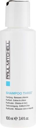 Paul Mitchellgłęboko Oczyszczający Szampon Do Wszystkich Rodzajów Włosów Clarifying Shampoo Three 100 ml