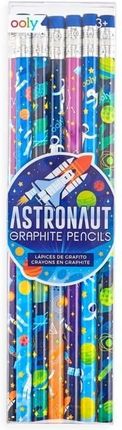 Kolorowe Baloniki Ołówki Astronauci 12Szt